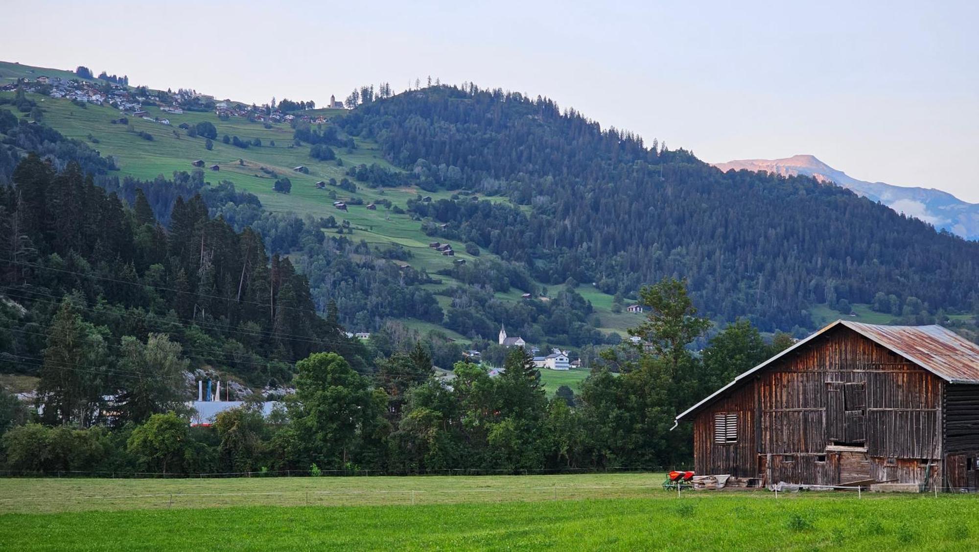 Landgasthof Zum Glenner Ilanz/Glion Exterior foto