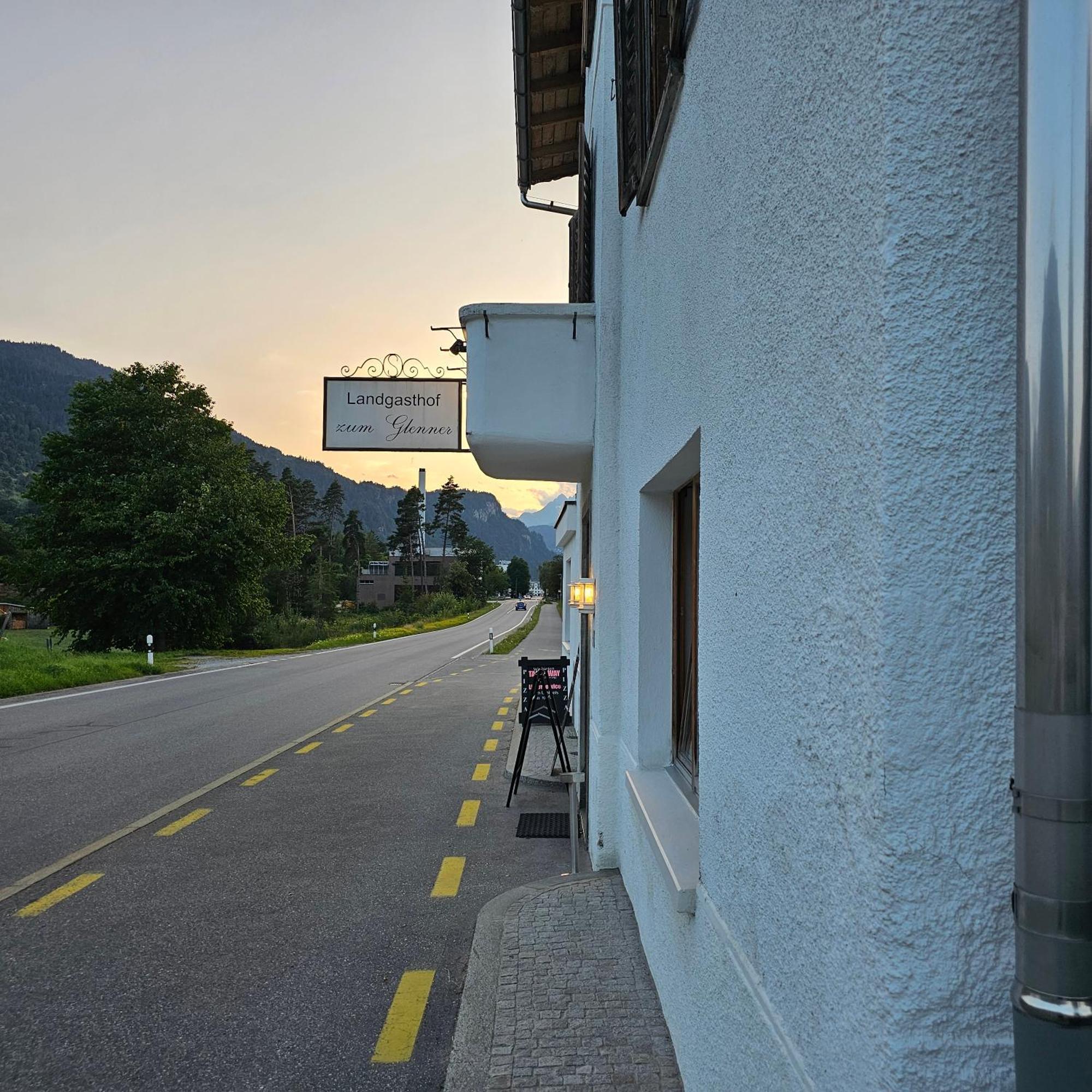 Landgasthof Zum Glenner Ilanz/Glion Exterior foto